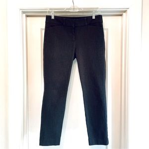 LOFT Outlet Charcoal Gray, Modern Skinny Ankle, Size - 4P